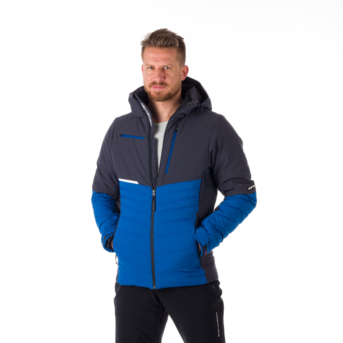 BU-5045SNW men's ski insulated active jacket MYLO