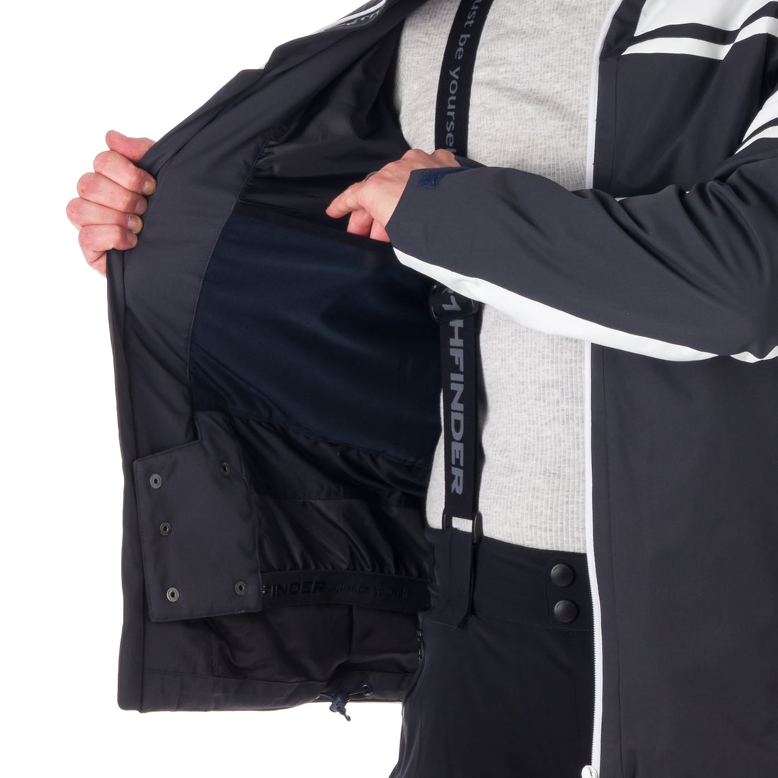 BU-5046SNW men's ski trendy like down jacket  BERNARD