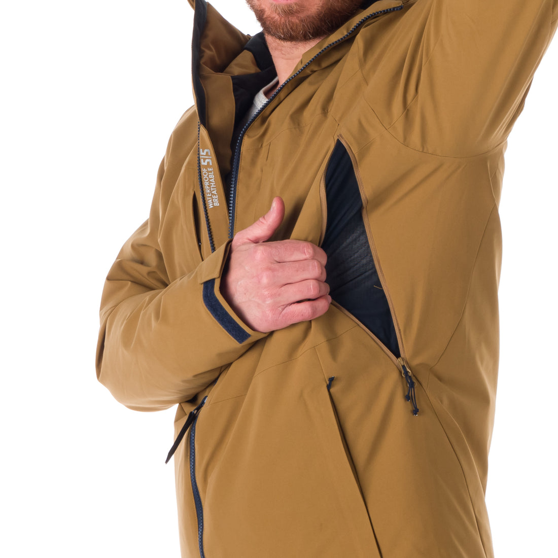 BU-5047SNW men's ski insulated comfort jacket prolonged fit BODIE