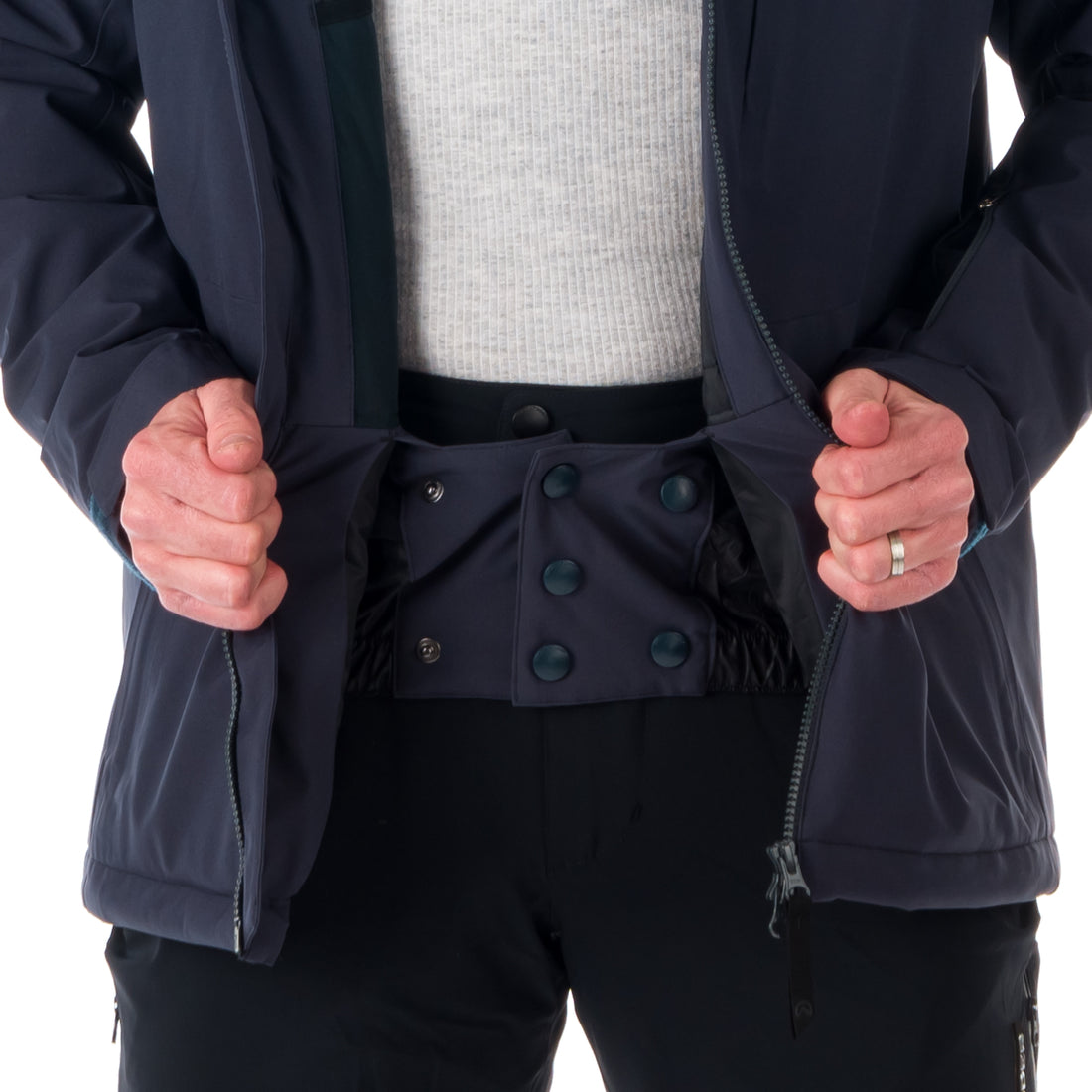 BU-5047SNW men's ski insulated comfort jacket prolonged fit BODIE