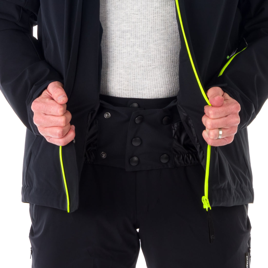 BU-5048SNW men's ski elegant insulated jacket  AXTON