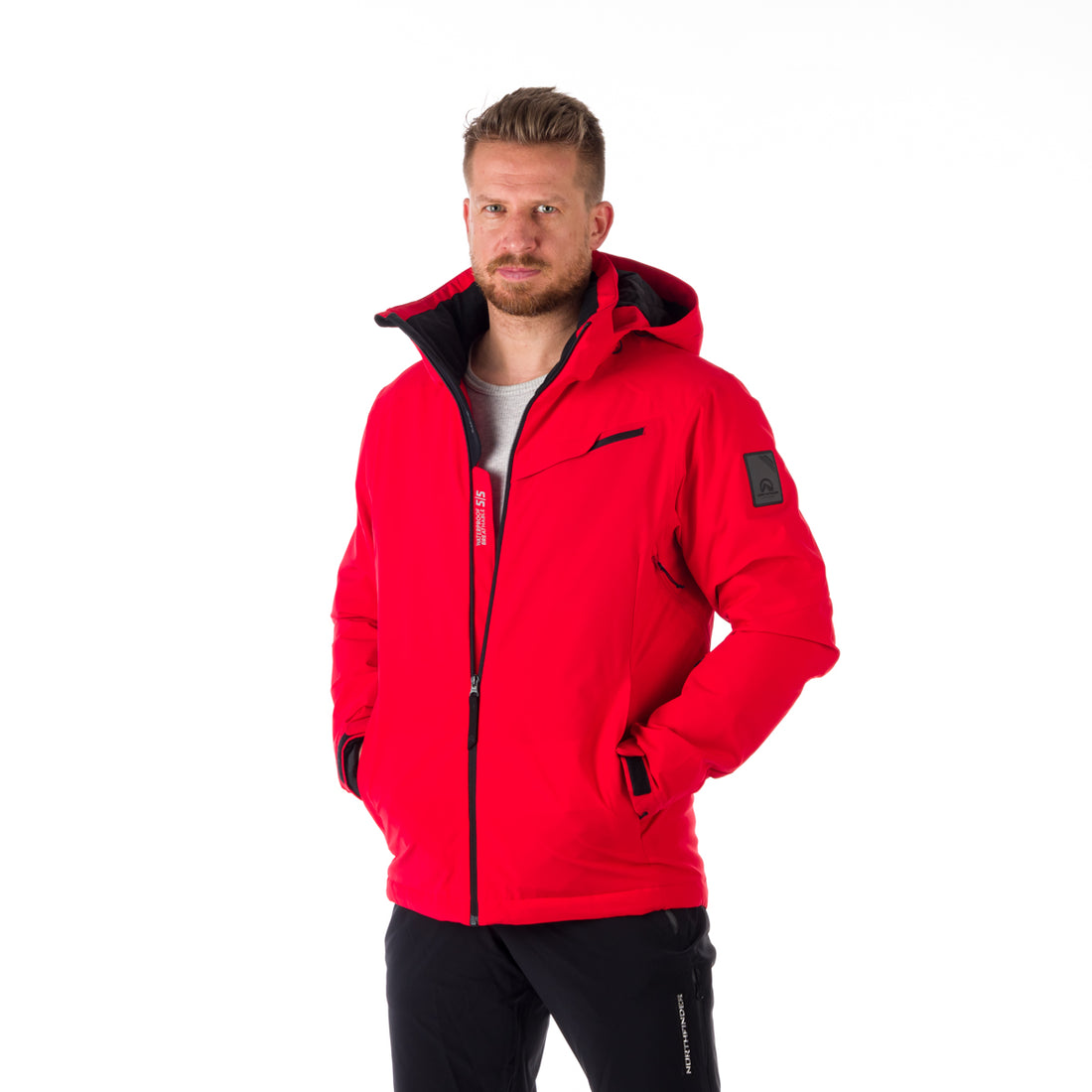 BU-5048SNW men's ski elegant insulated jacket  AXTON