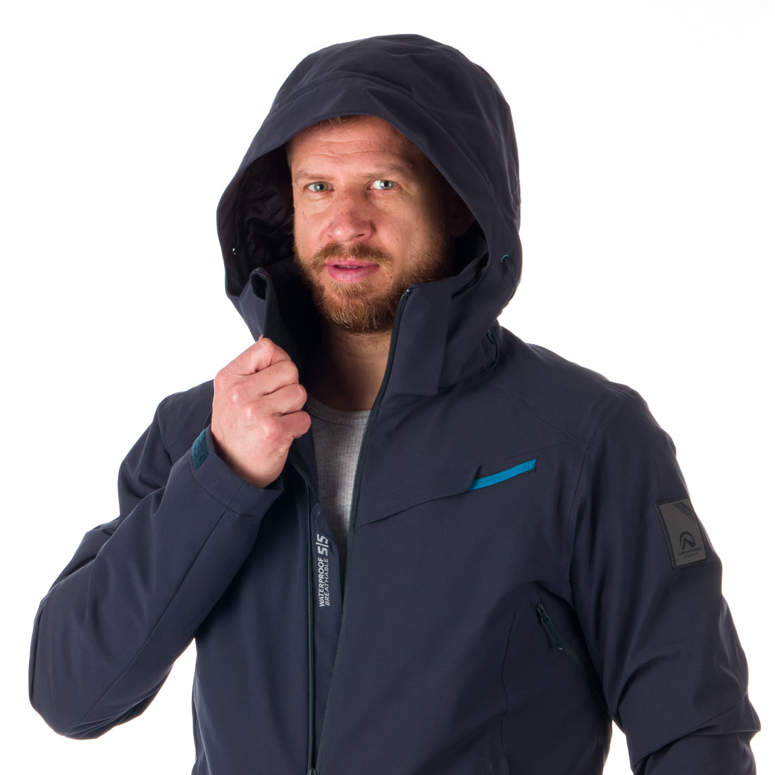 BU-5048SNW men's ski elegant insulated jacket  AXTON