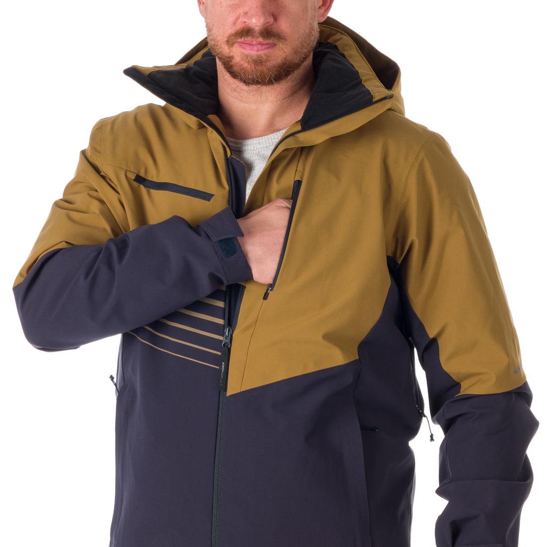BU-5049SNW men's ski trendy insulated jacket  BRYANT