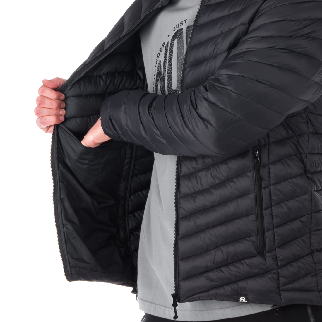 BU-5058SP men's sport lightweight like down jacket BAKER