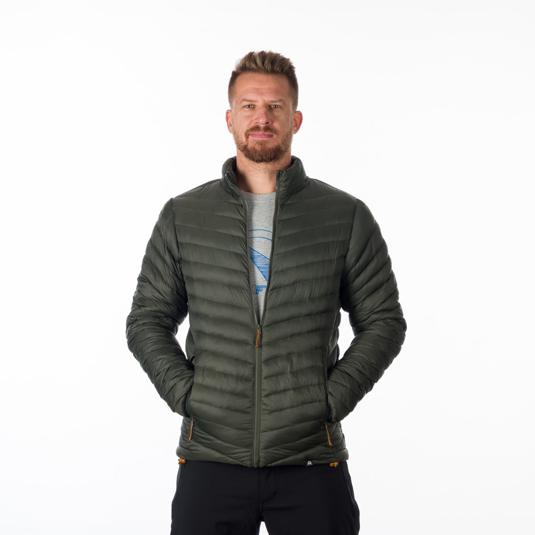 BU-5058SP men's sport lightweight like down jacket BAKER