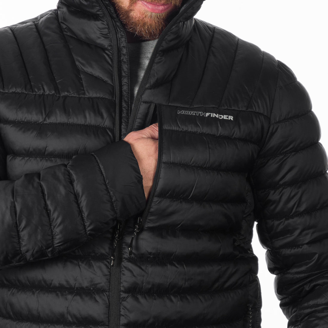 BU-5077OR men's lightweight thermal layer jacket with dowlike synthetic insulation BRAATH