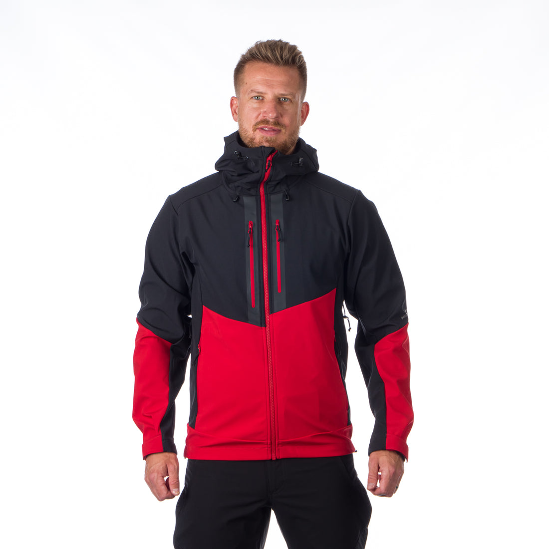 BU-5101OR men's outdoor hoody mountain softshell 3L jacket GRAYSON 
