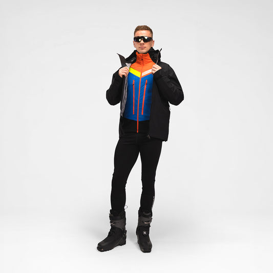 BU-5112SKP men's ski-touring technical hardshell jacket Dermizax™EV MURAN