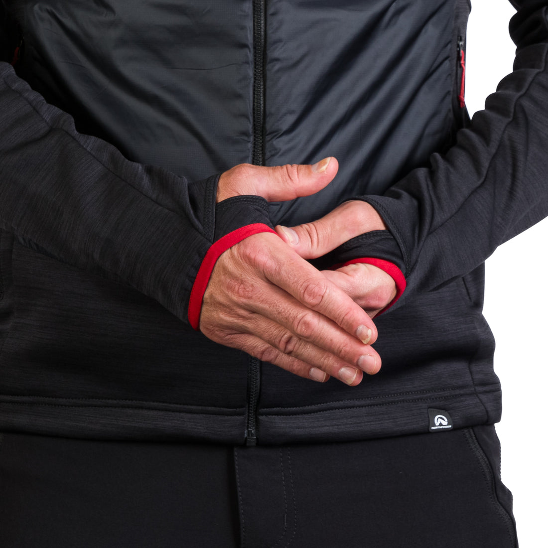 BU-5125OR Men's hybrid jacket with active insulation CERVINO