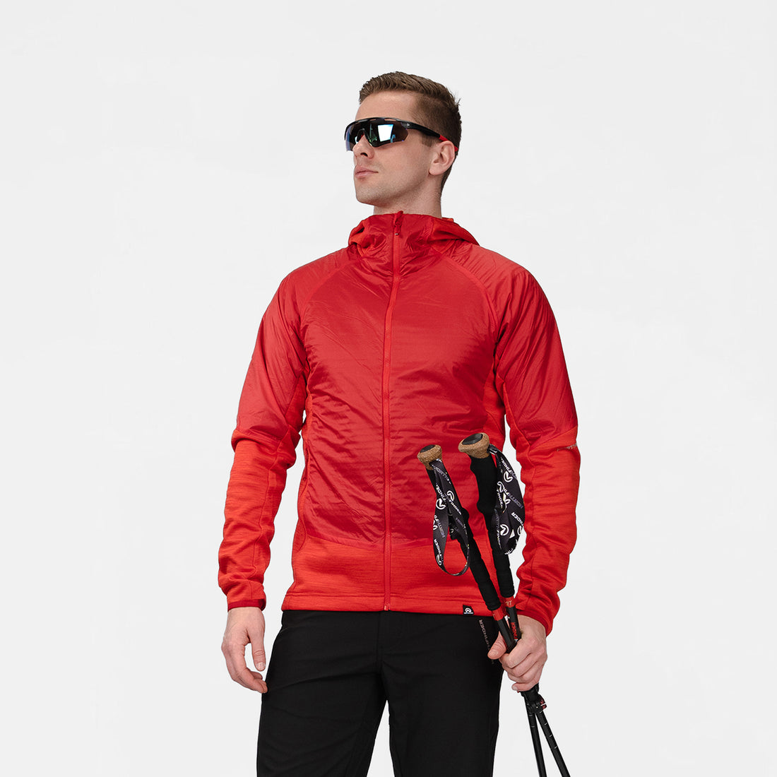 BU-5125OR Men's hybrid jacket with active insulation CERVINO