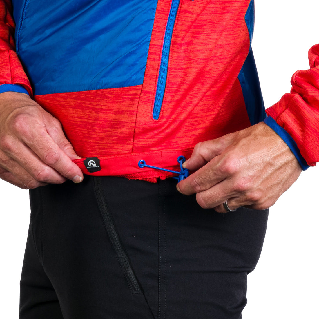 BU-5125OR Men's hybrid jacket with active insulation CERVINO