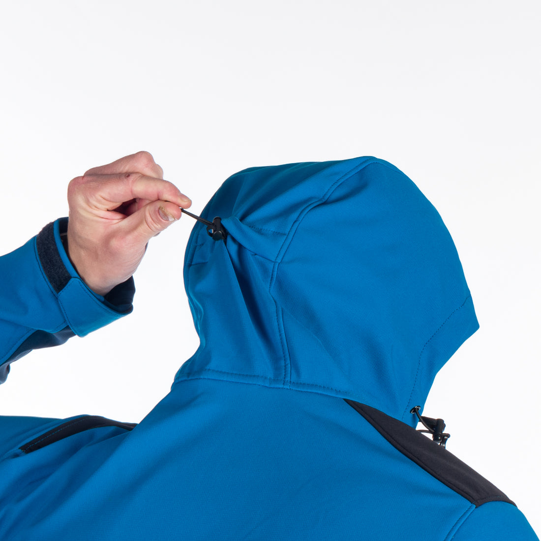 BU-5130OR men's outdoor hoody softshell jacket protect face 3L MORRIS