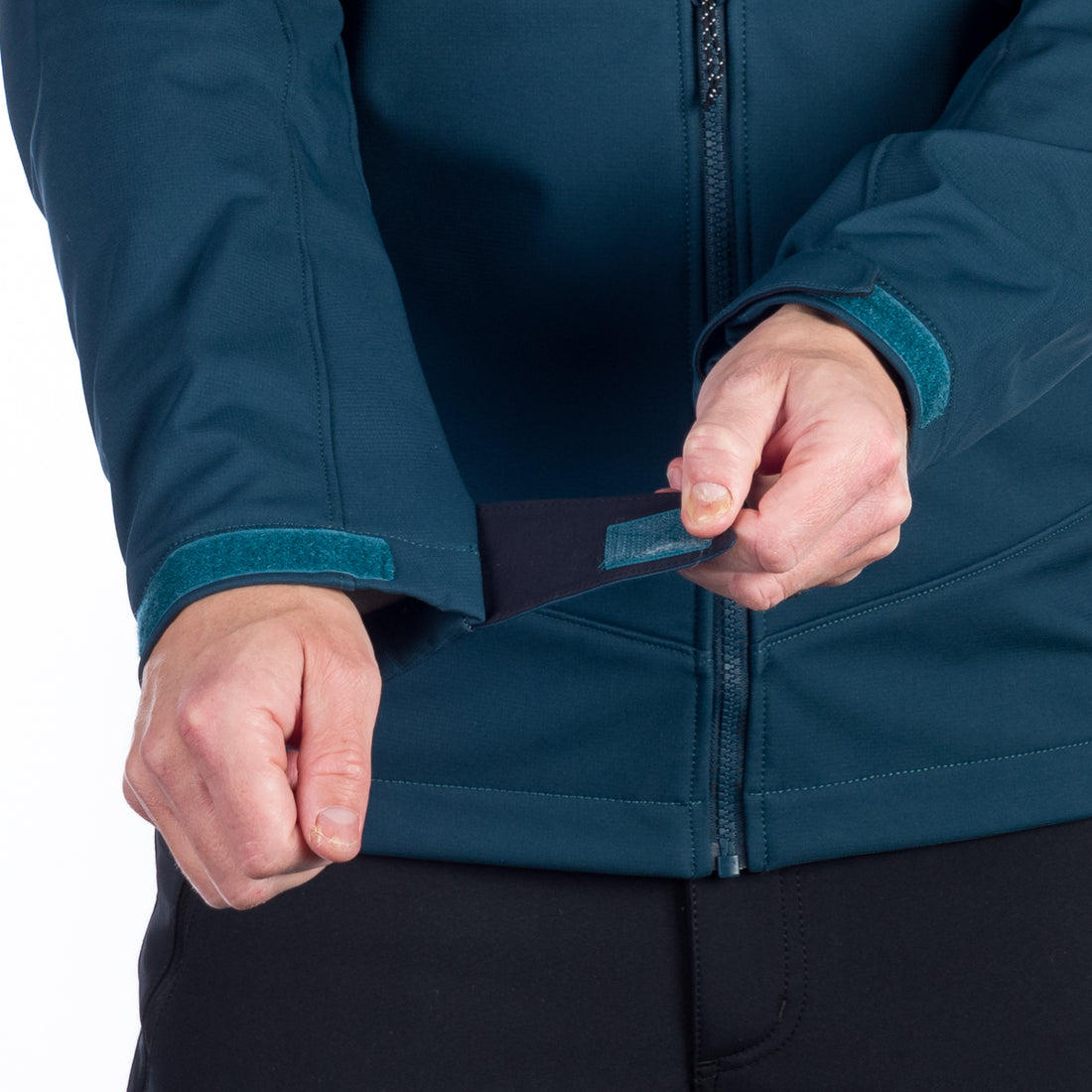 BU-5130OR men's outdoor hoody softshell jacket protect face 3L MORRIS