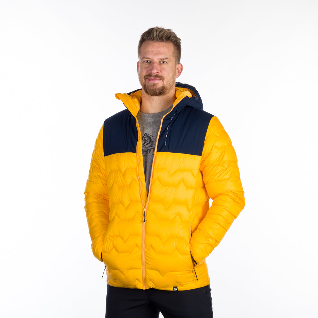 BU-5132OR men's outdoor insulated jacket WOODROW