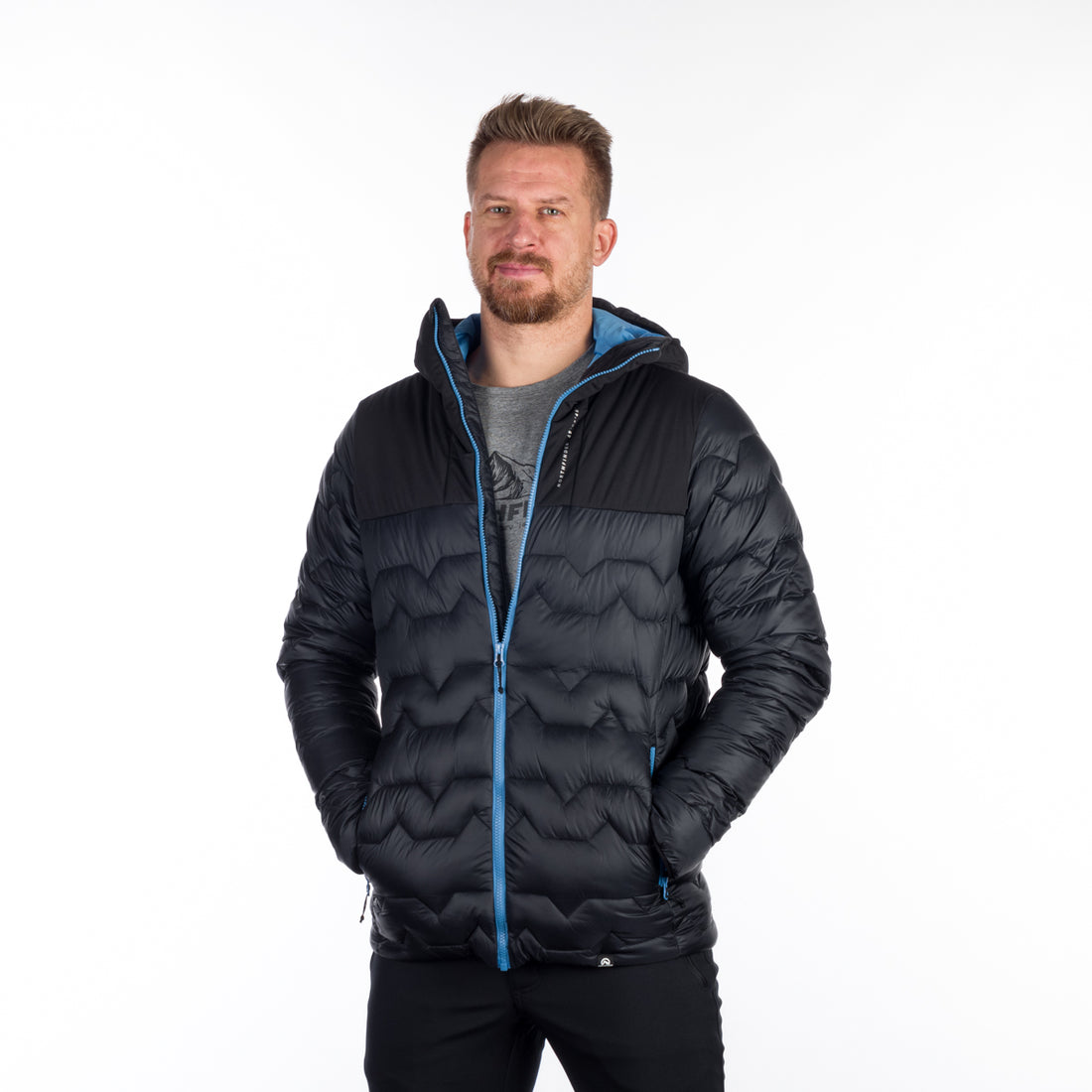 BU-5132OR men's outdoor insulated jacket WOODROW