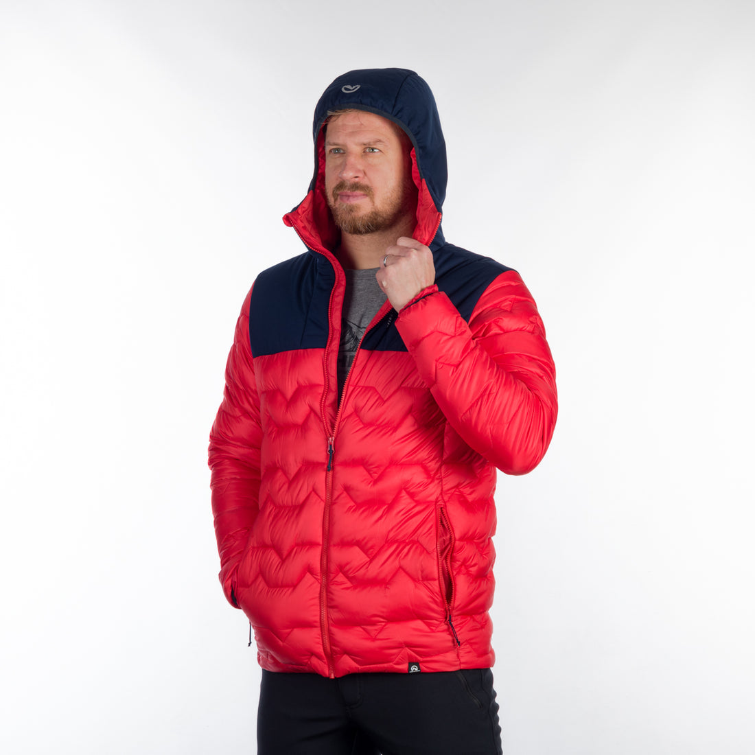 BU-5132OR men's outdoor insulated jacket WOODROW