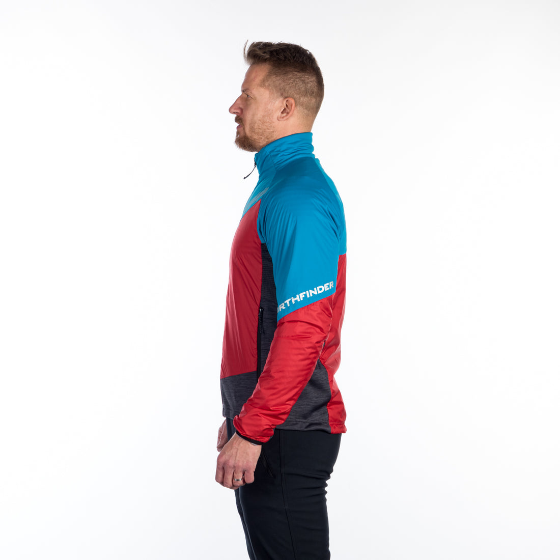 BU-5134OR men's active trekking athletic fit hybrid jacket BILL
