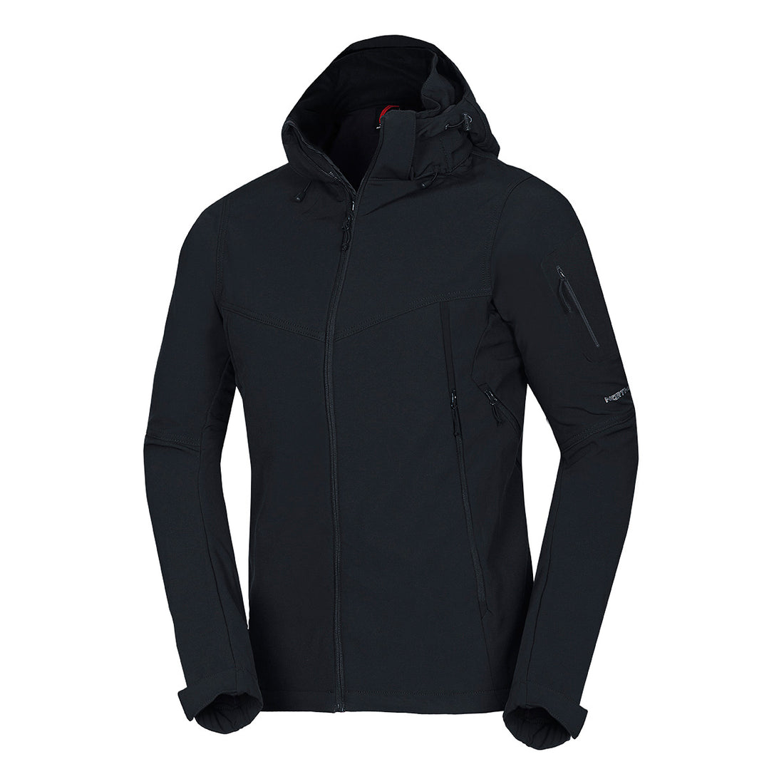 BU-5136OR men's travel softshell hood off jacket 3L TOM