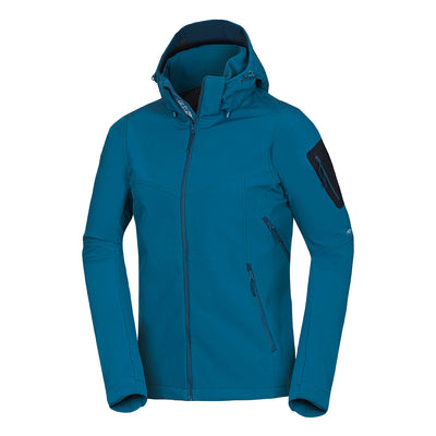 BU-5136OR men's travel softshell hood off jacket 3L TOM