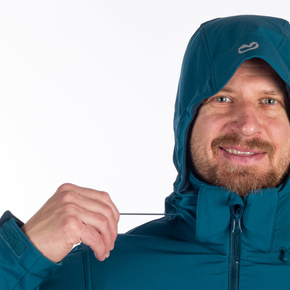 BU-5136OR men's travel softshell hood off jacket 3L TOM