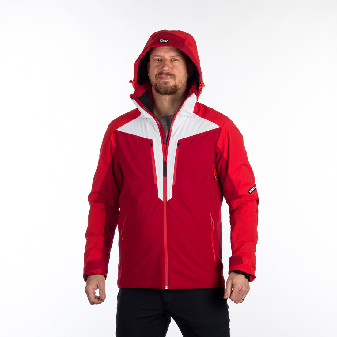 BU-5140SNW men's ski technical jacket fully featured STEPHAN