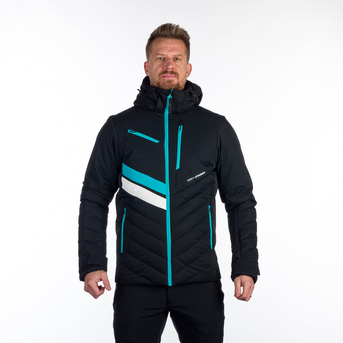BU-5141SNW men's ski insulated active jacket LAWRENCE