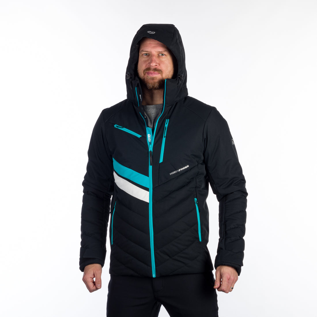 BU-5141SNW men's ski insulated active jacket LAWRENCE