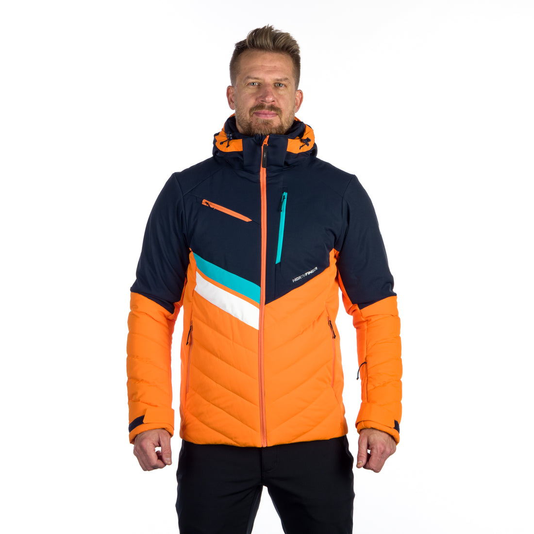 BU-5141SNW men's ski insulated active jacket LAWRENCE