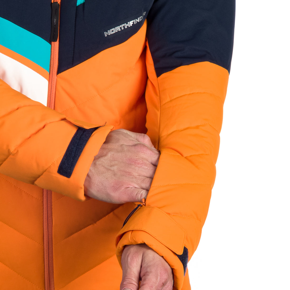 BU-5141SNW men's ski insulated active jacket LAWRENCE