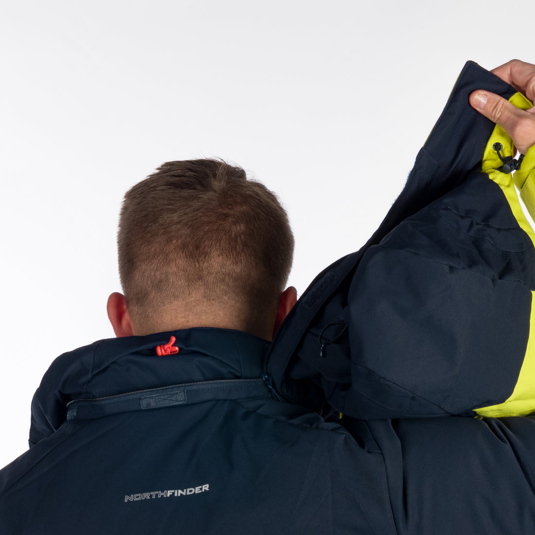 BU-5141SNW men's ski insulated active jacket LAWRENCE