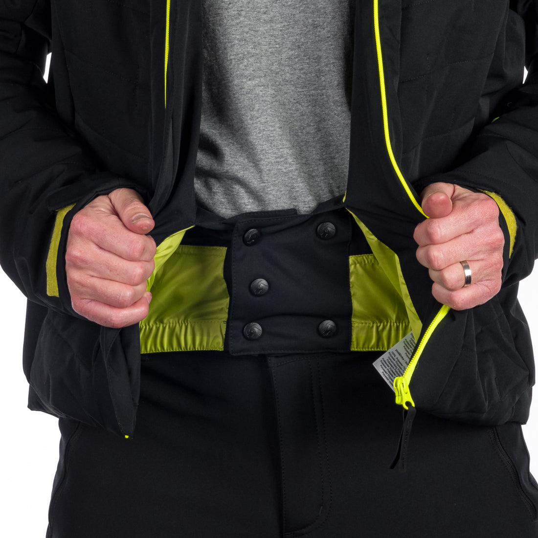 BU-5142SNW men's ski insulated comfort  jacket CLYDE