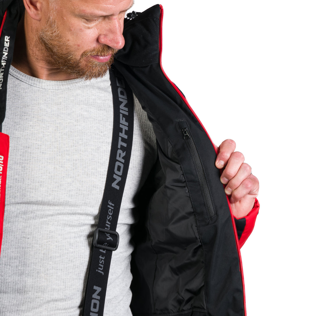 BU-5142SNW men's ski insulated comfort  jacket CLYDE