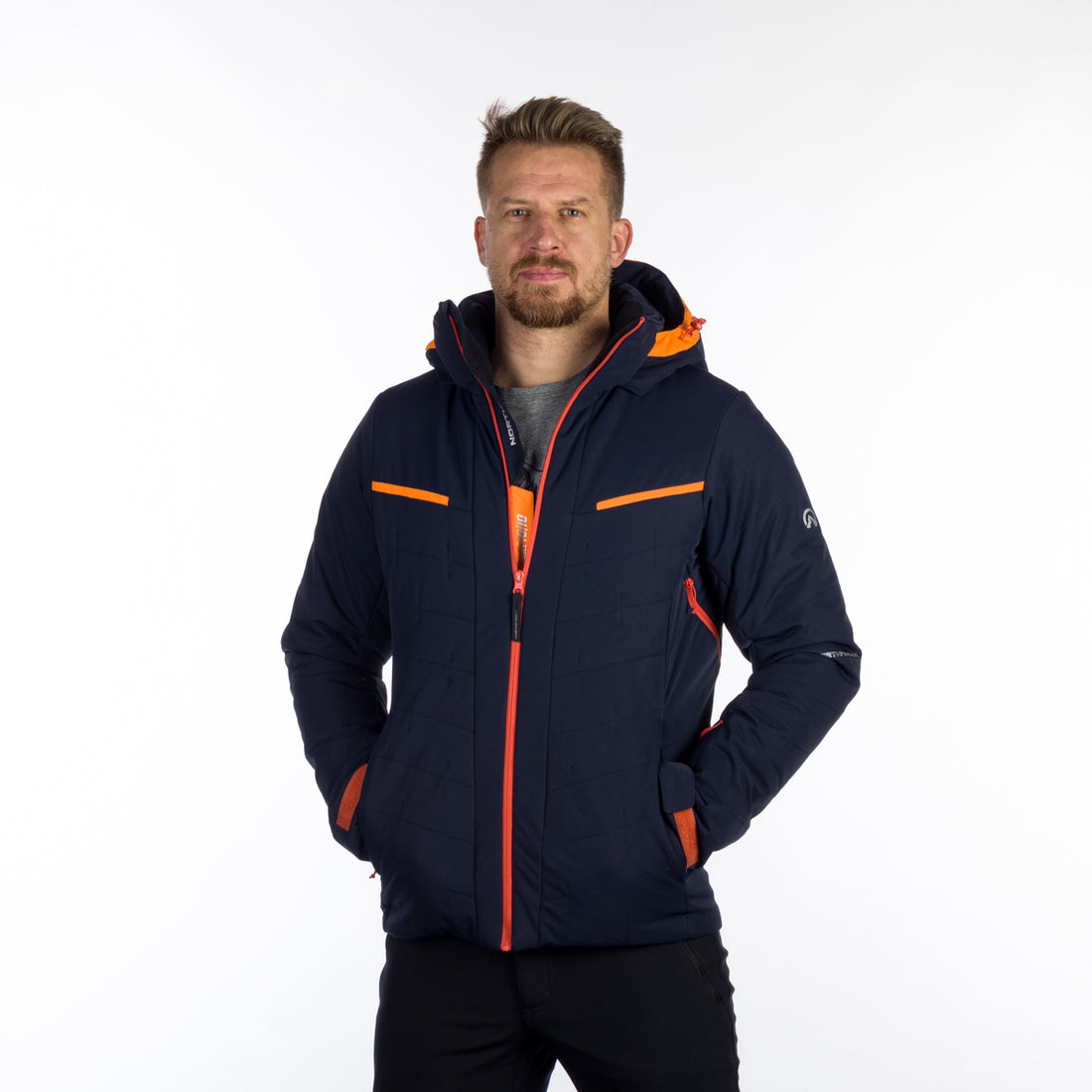 BU-5142SNW men's ski insulated comfort  jacket CLYDE