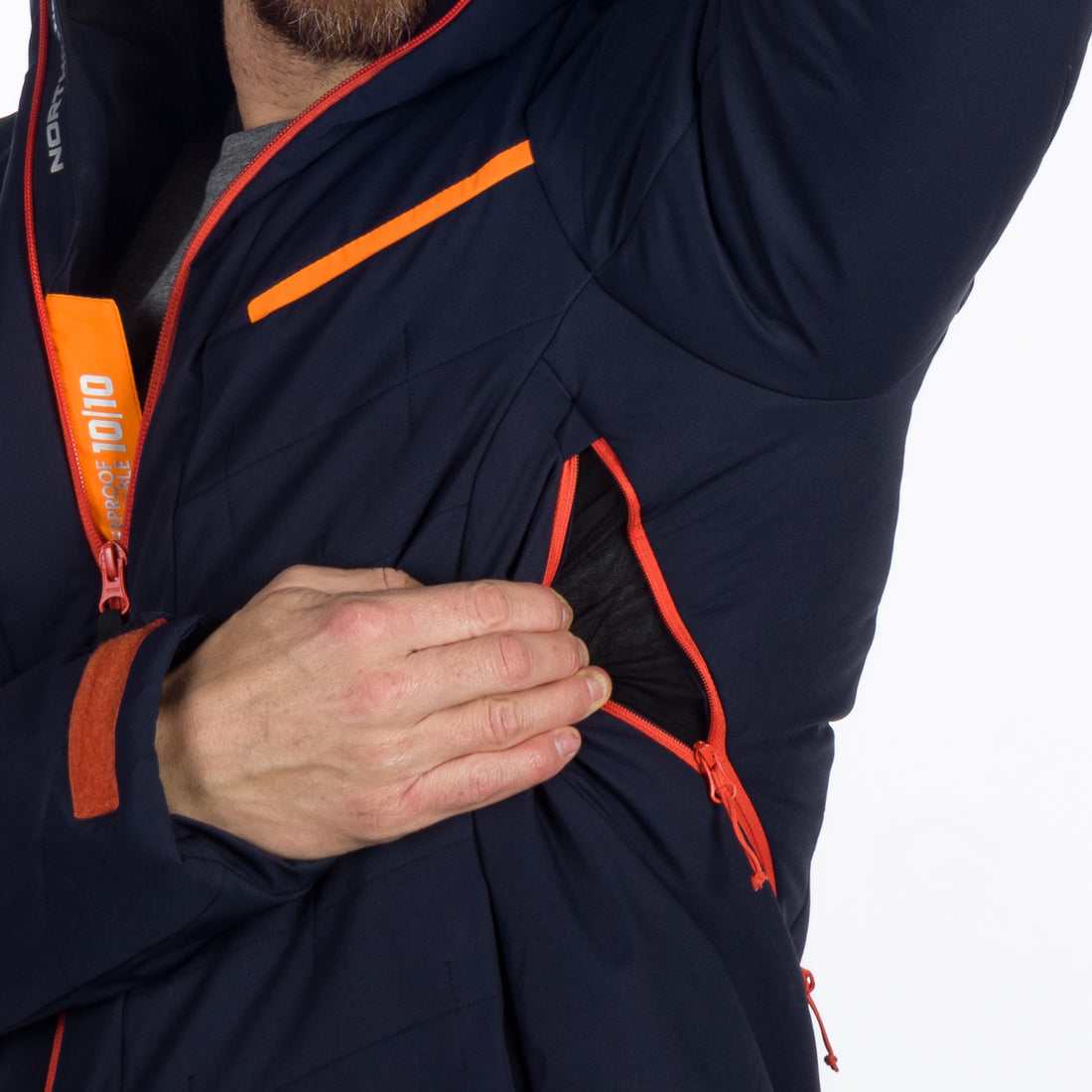 BU-5142SNW men's ski insulated comfort  jacket CLYDE