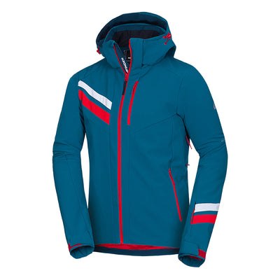 BU-5143SNW men's ski softshell insulated jacket ELMER