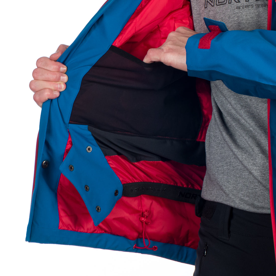 BU-5145SNW men's ski insulated trendy jacket EARL