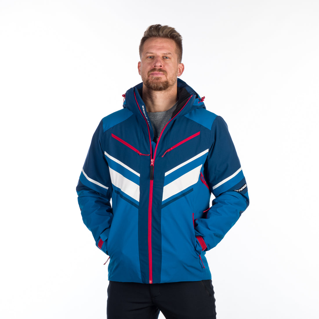 BU-5145SNW men's ski insulated trendy jacket EARL