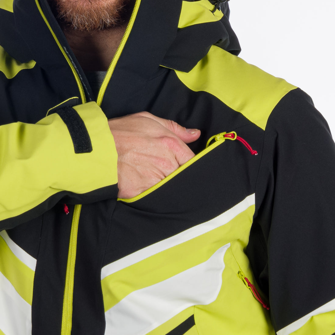 BU-5145SNW men's ski insulated trendy jacket EARL