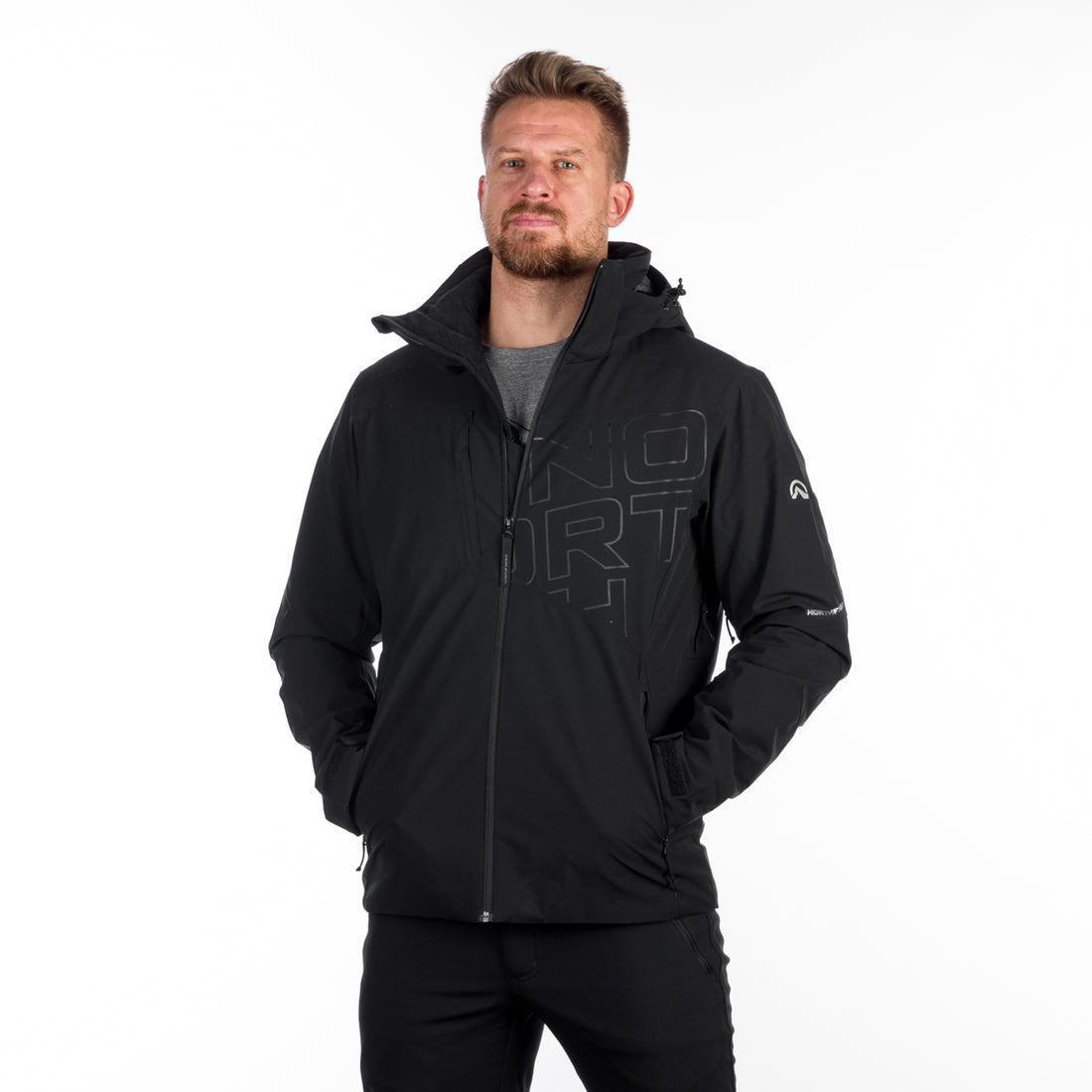 BU-5146SNW men's ski insulated trendy jacket WILBUR