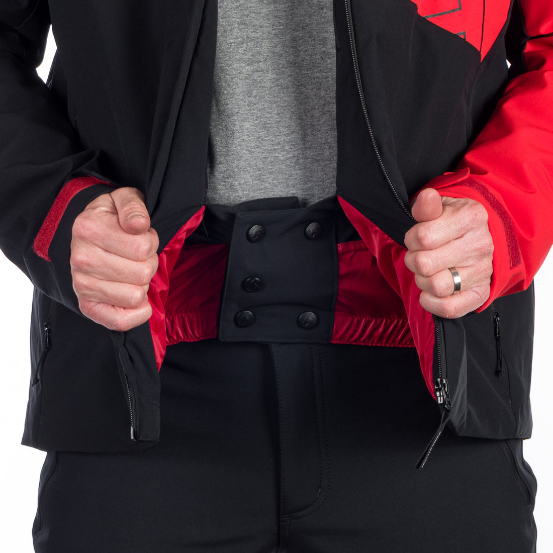BU-5146SNW men's ski insulated trendy jacket WILBUR