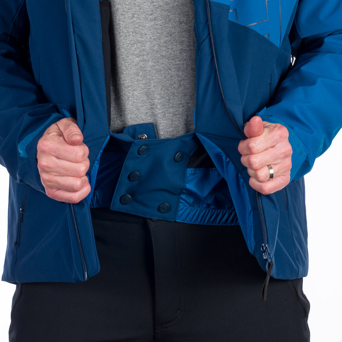BU-5146SNW men's ski insulated trendy jacket WILBUR