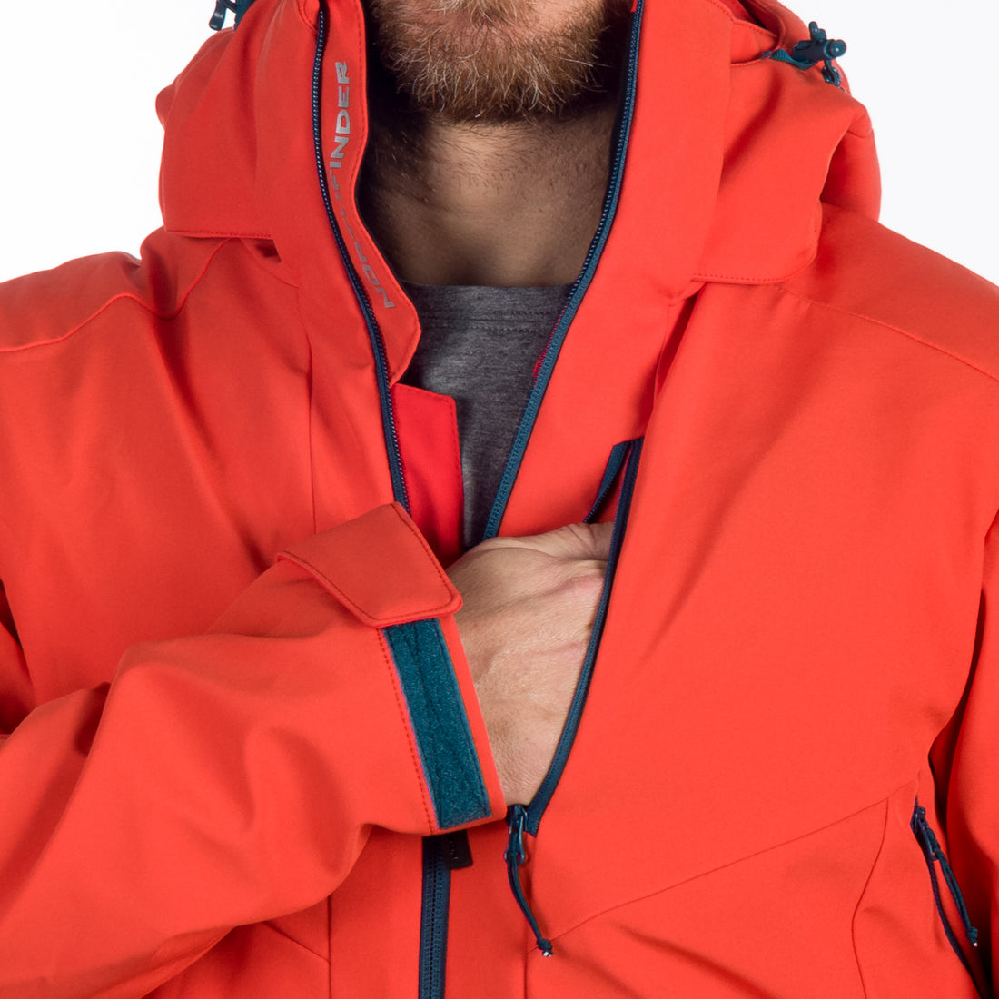 BU-5147SNW men's ski softshell insulated jacket ARNOLD