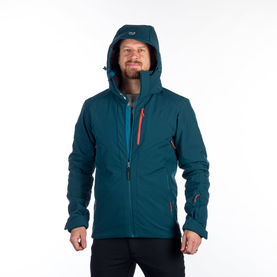 BU-5147SNW men's ski softshell insulated jacket ARNOLD