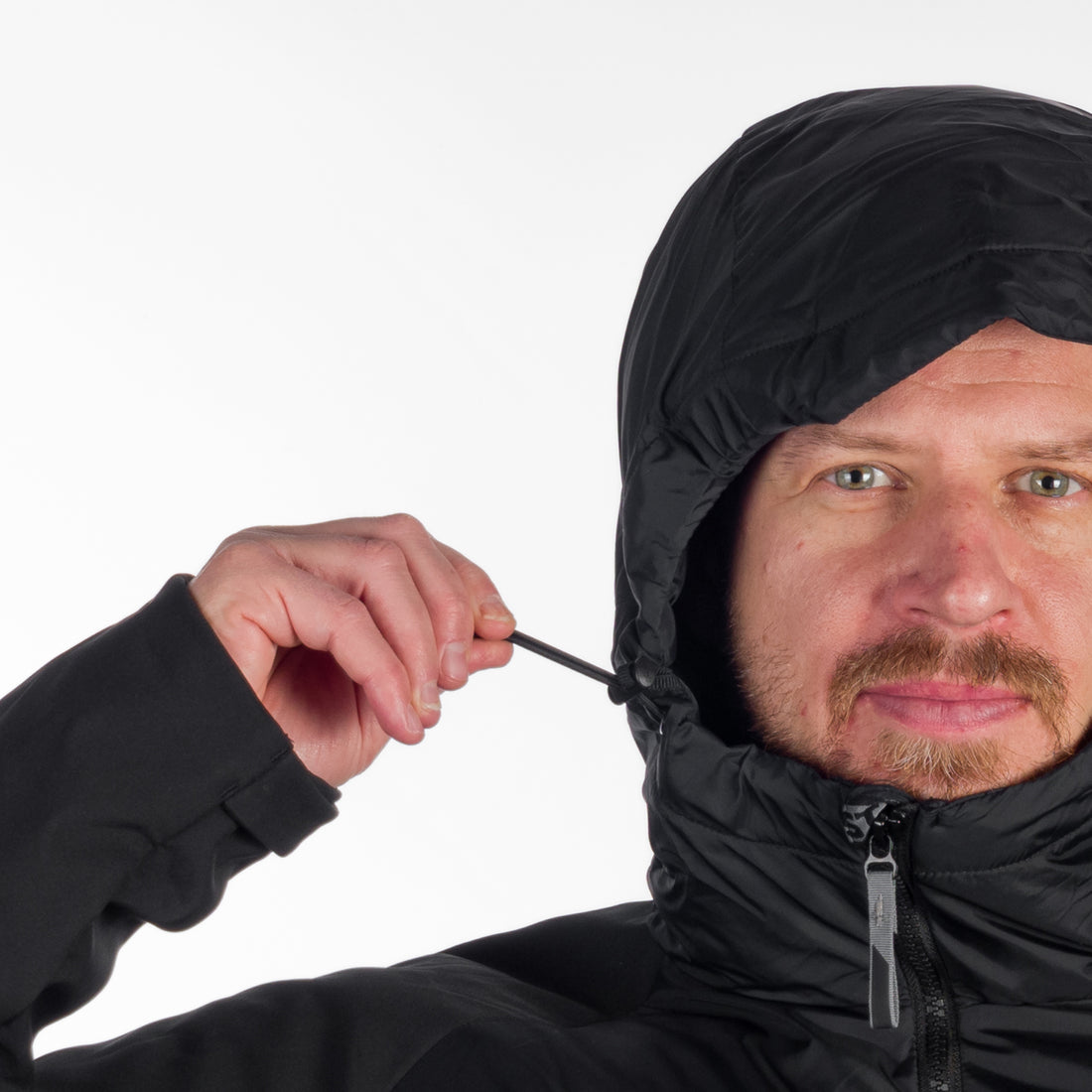 BU-5151SP men's insulated jacket combined with softshell LOREN