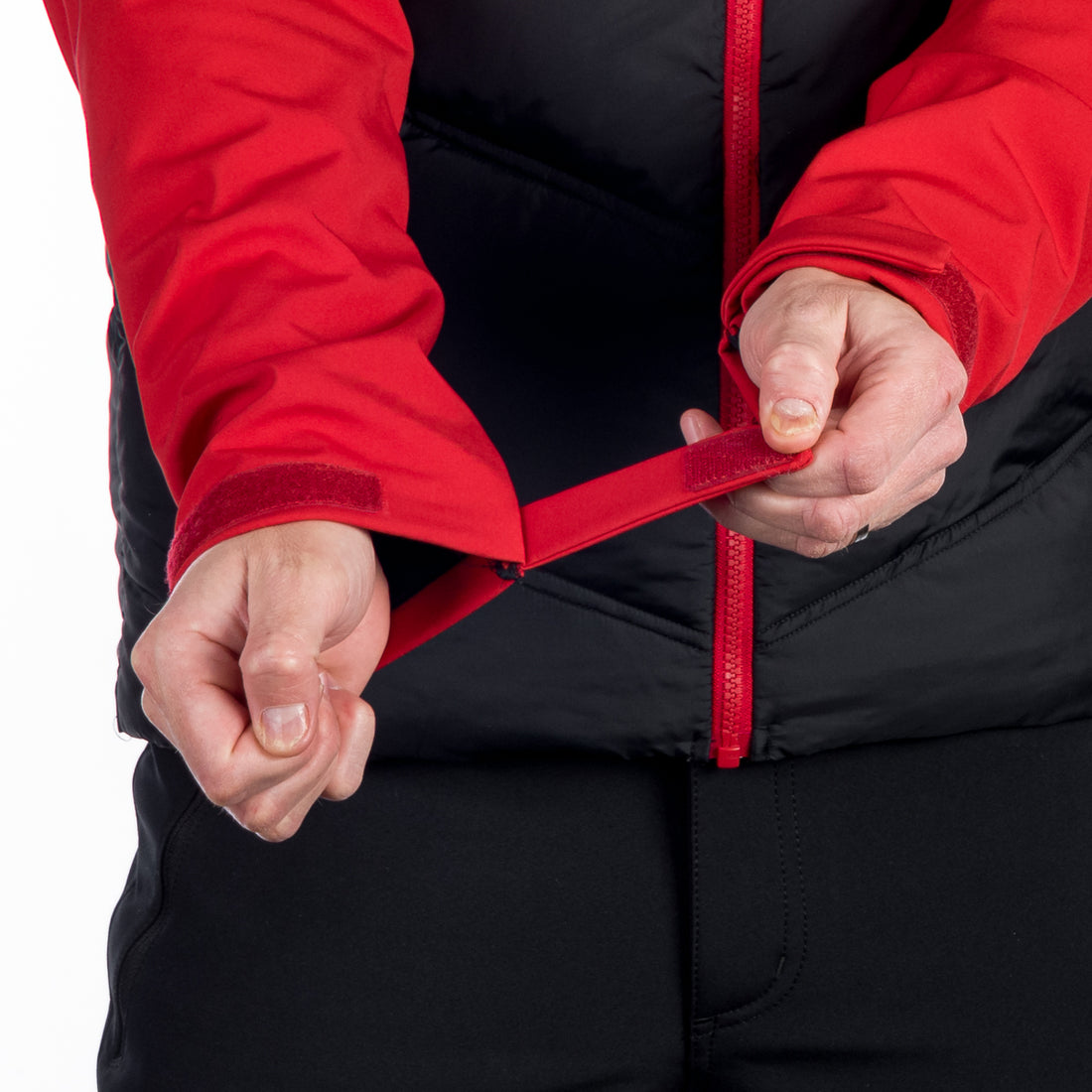 BU-5151SP men's insulated jacket combined with softshell LOREN