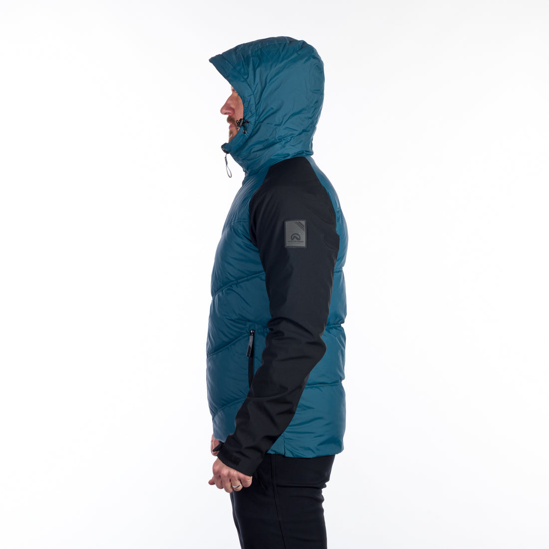 BU-5151SP men's insulated jacket combined with softshell LOREN