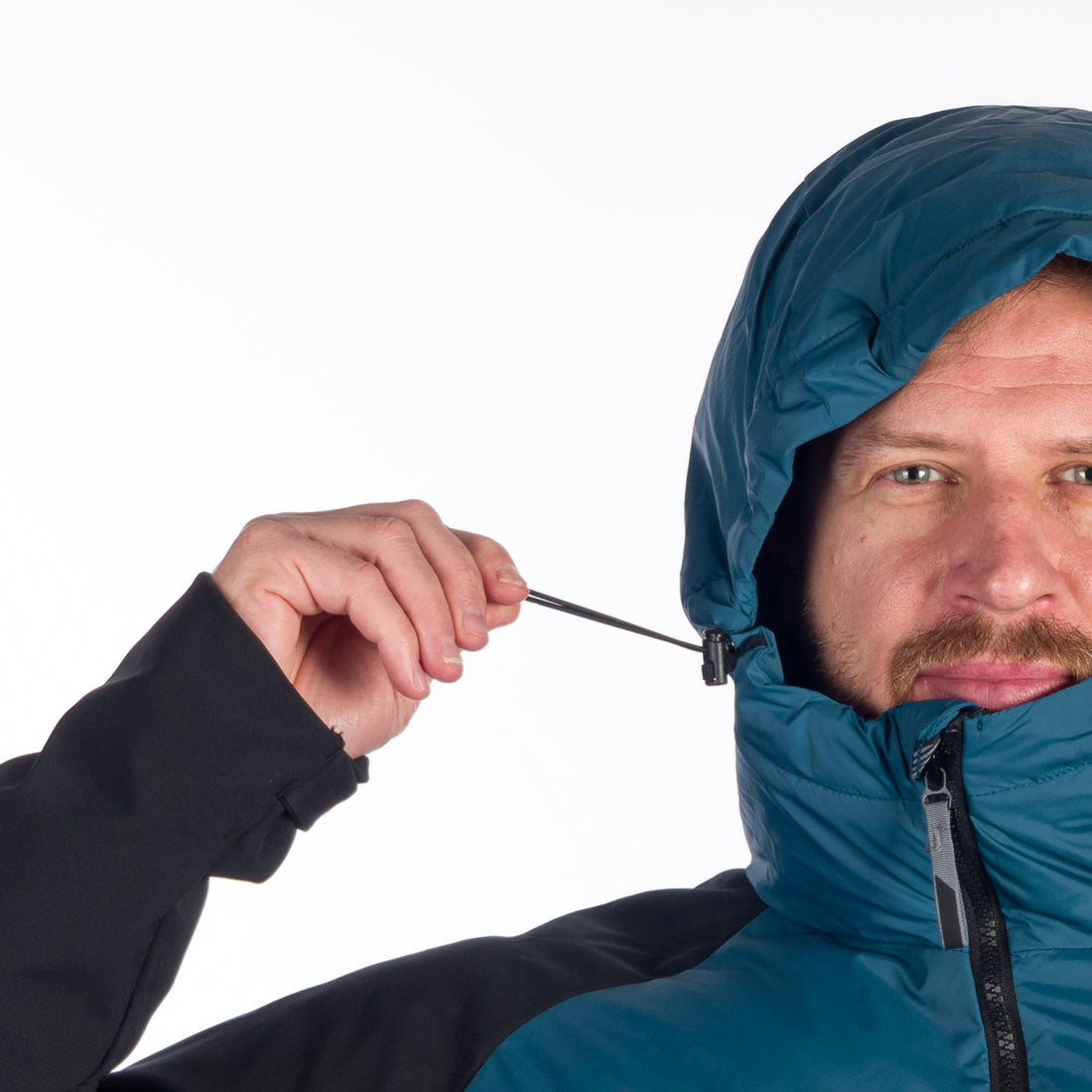 BU-5151SP men's insulated jacket combined with softshell LOREN