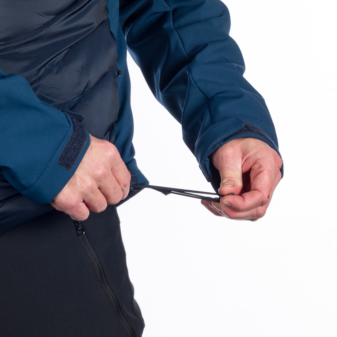 BU-5153SP men's urban insulated jacket combination with softshell BARRY