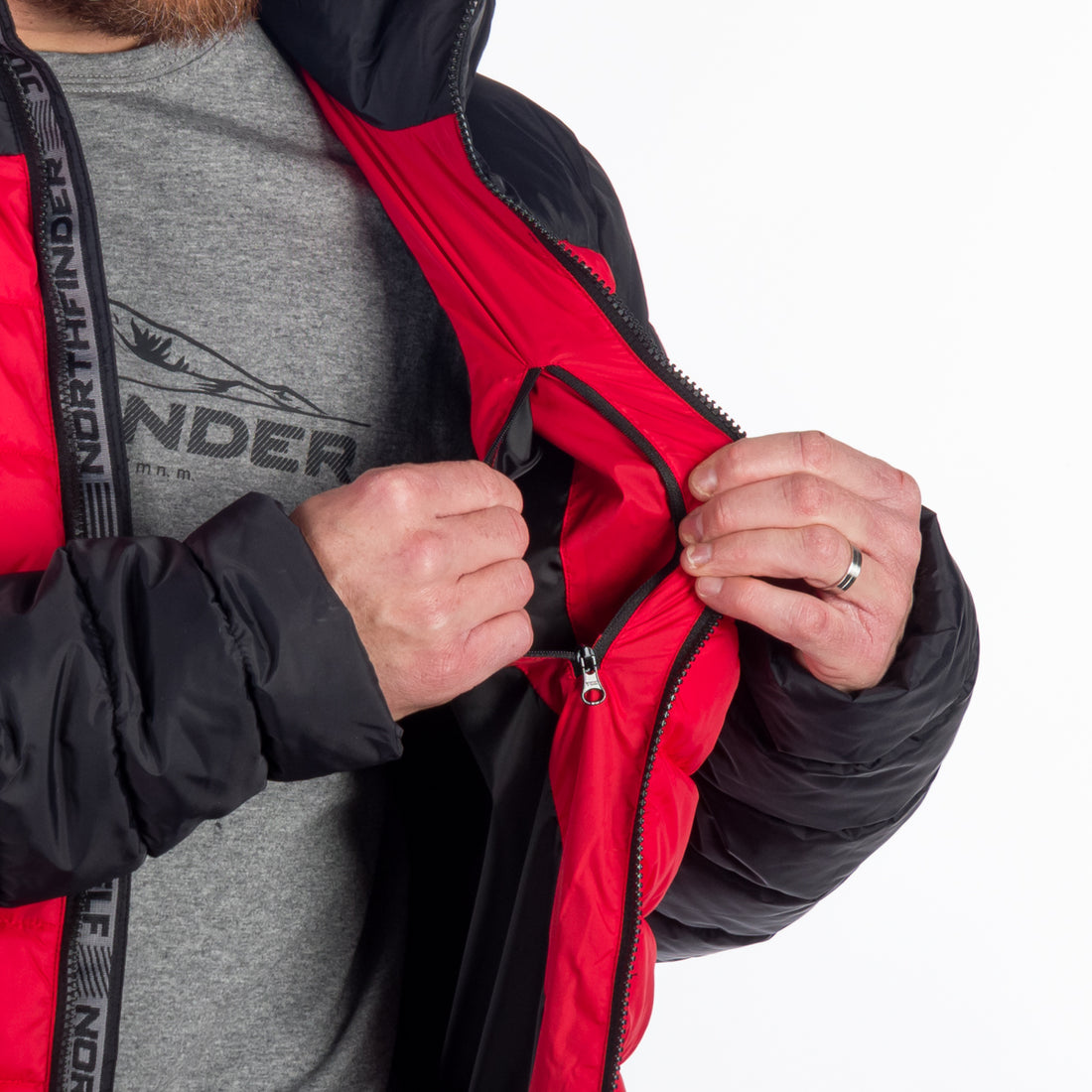 BU-5154SP men's winter sport insulated jacket RON